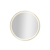 Moderne badkamerspiegel goud incl. Led ip44 met spiegel - miral