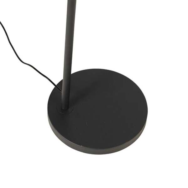 Moderne booglamp zwart met goud - arc basic