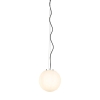 Moderne buiten hanglamp wit 25 cm ip65 - nura