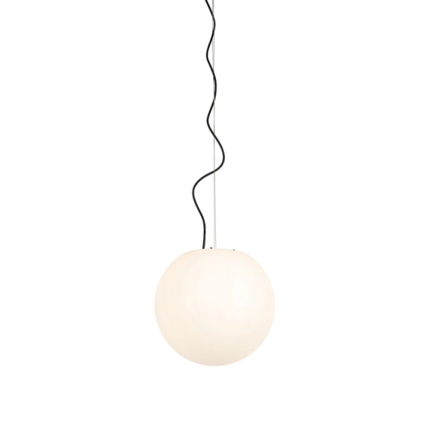 Moderne buiten hanglamp wit 35 cm ip65 - nura