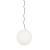 Moderne buiten hanglamp wit 45 cm ip65 - nura
