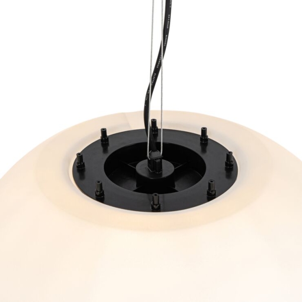 Moderne buiten hanglamp wit 56 cm ip65 - nura