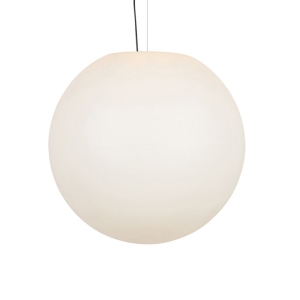 Moderne buiten hanglamp wit 77 cm IP65 - Nura