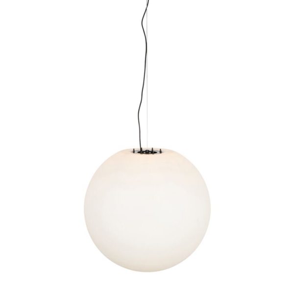 Moderne buiten hanglamp wit 77 cm ip65 - nura