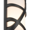 Moderne buiten wandlamp zwart ip44 - suzie