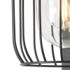 Moderne buiten wandlamp zwart ip44 met bewegingssensor - luc