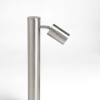 Moderne buitenlamp staal 45 cm verstelbaar - solo