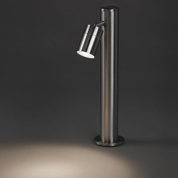 Moderne buitenlamp staal 45 cm verstelbaar - solo