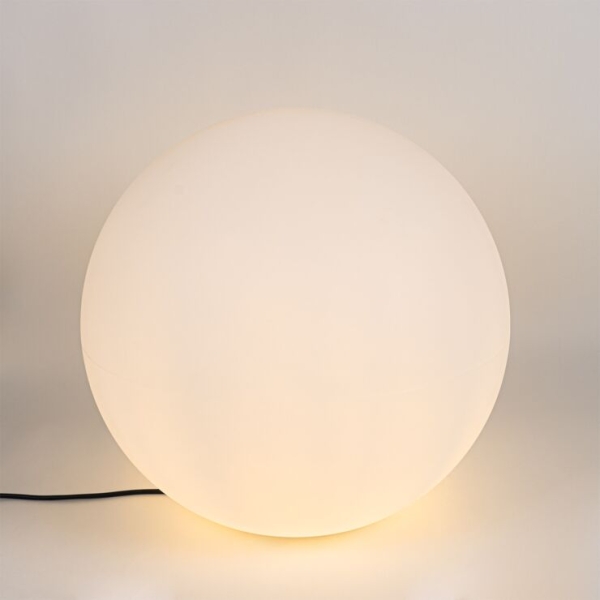 Moderne buitenlamp wit 56 cm ip65 - nura