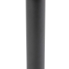 Moderne buitenlamp zwart 50 cm ip44 - gleam