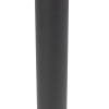 Moderne buitenlamp zwart met glas 100