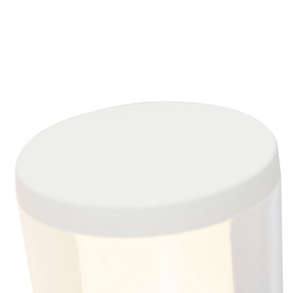 Moderne buitenwandlamp wit ip55 incl. Gu10 3-staps dimbaar - carlo