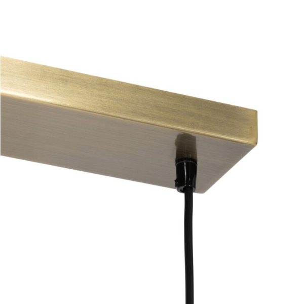 Moderne hanglamp brons 5-lichts - jeana
