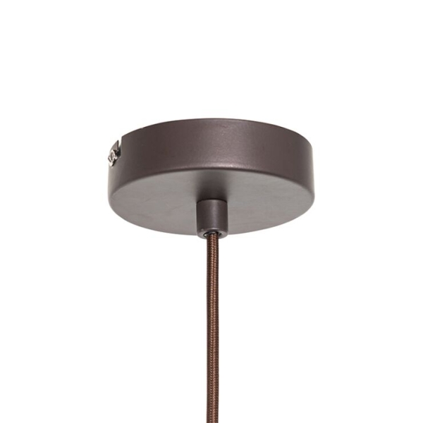 Moderne hanglamp bruin 38 cm - saffira