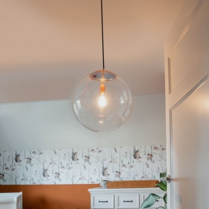Moderne hanglamp koper 50 cm - Ball