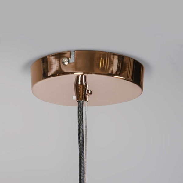 Moderne hanglamp koper 50 cm - ball