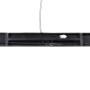 Moderne hanglamp messing en zwart 3-lichts - waya mesh