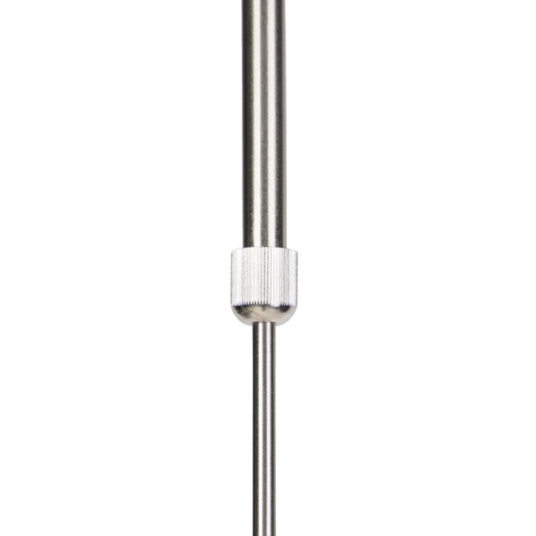 Moderne hanglamp staal incl. Led verstelbaar - bold