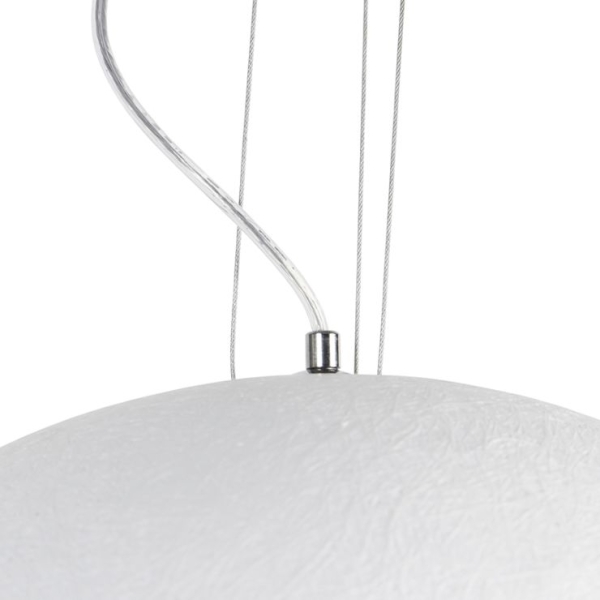 Moderne hanglamp wit 50 cm - magna