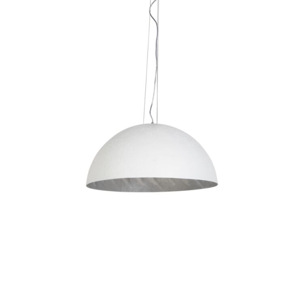 Moderne hanglamp wit 70 cm magna 14
