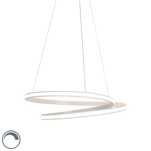 Moderne hanglamp wit 74 cm incl. LED dimbaar - Rowan