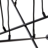 Moderne hanglamp zwart 80 cm 6-lichts - sydney