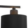 Moderne hanglamp zwart verstelbaar 6-lichts - lofty