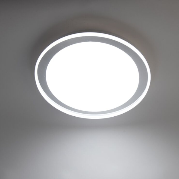 Moderne plafondlamp ip44 met afstandsbediening lara 14