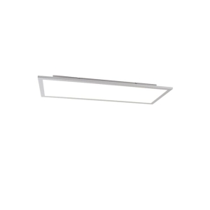 Moderne plafondlamp staal incl. LED 80 cm - Liv