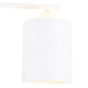 Moderne plafondlamp wit 6-lichts - lofty