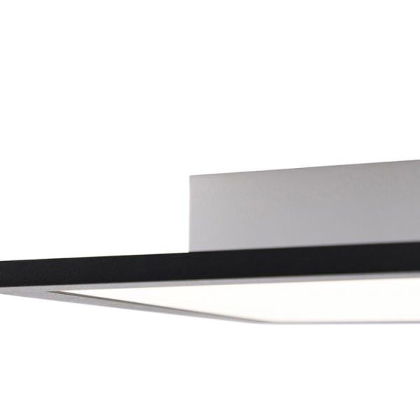 Moderne plafondlamp zwart 120 cm incl. Led dim to warm - liv