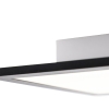 Moderne plafondlamp zwart incl. Led 120 cm - liv