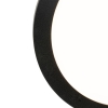 Moderne plafonnière zwart 30 cm incl. Led ip44 - steve