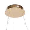 Moderne ring hanglamp goud 60 cm incl. Led - anella