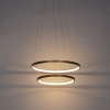 Moderne ring hanglamp goud incl. Led - anella duo