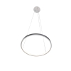Moderne ring hanglamp zilver 40 cm incl. Led - anella