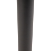 Moderne staande buitenlamp zwart 80 cm - rullo