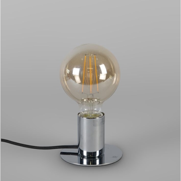 Moderne tafellamp chroom - facil