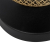 Moderne tafellamp zwart met goud - athens wire