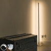 Moderne vloerlamp chroom incl. LED 3-staps dimbaar - Line-up