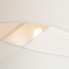 Moderne vloerlamp wit - cloth