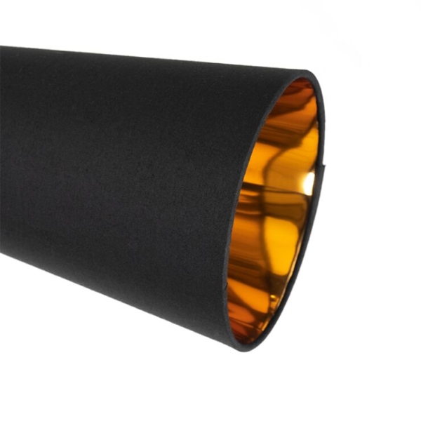 Moderne vloerlamp zwart 5-lichts - carmen