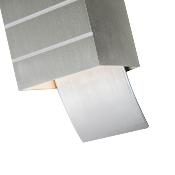 Moderne wandlamp aluminium - amy