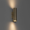 Moderne wandlamp brons 2-lichts - jeana