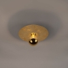 Moderne wandlamp goud 30cm - disque