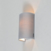 Moderne wandlamp grijs - simple drum
