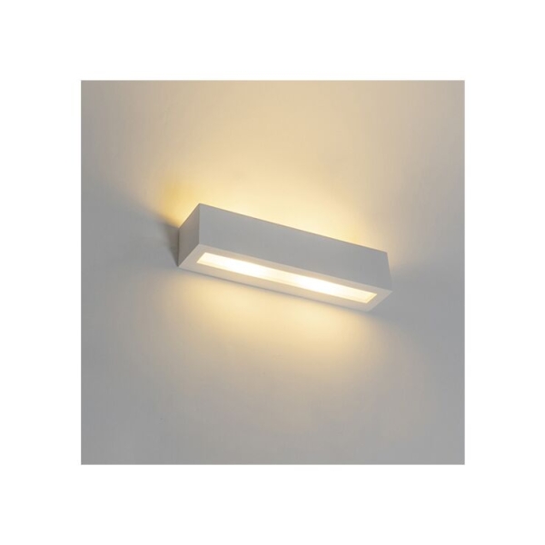 Moderne wandlamp wit 2-lichts - tjada novo
