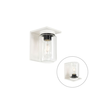 Moderne wandlamp wit IP54 - Marshall