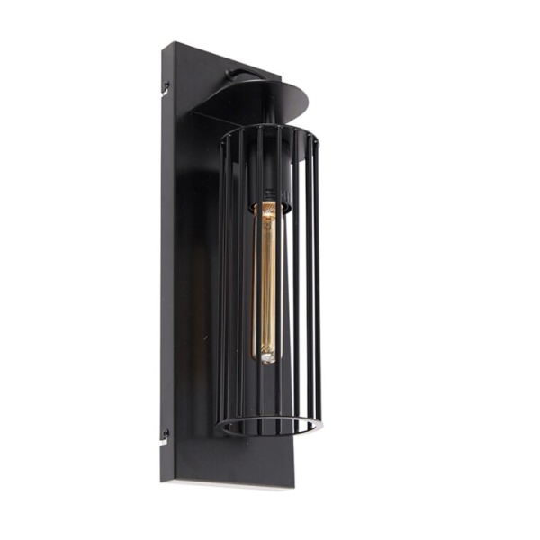 Moderne wandlamp zwart - balenco wazo