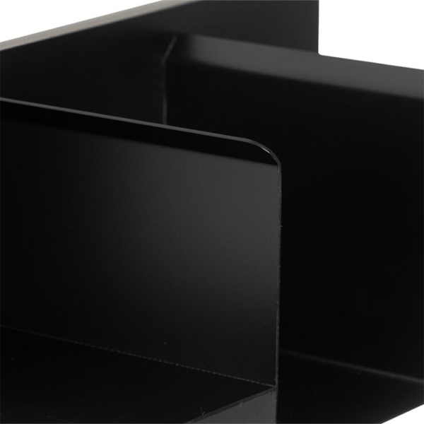 Moderne wandlamp zwart incl. Led met usb - thijs